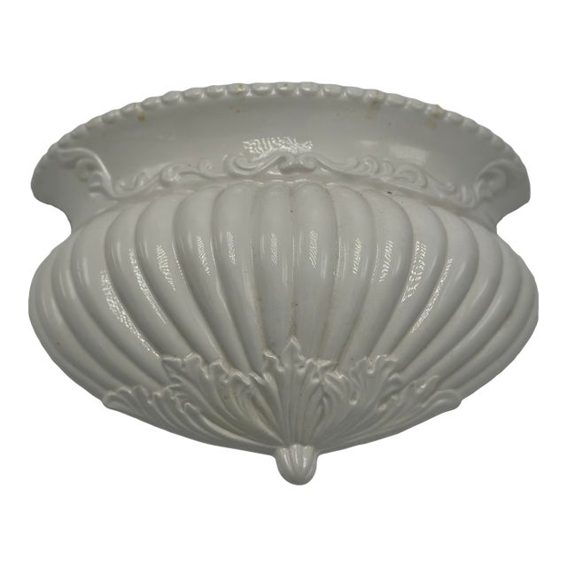 Vintage Ceramic Italian Wall Pocket For Sale