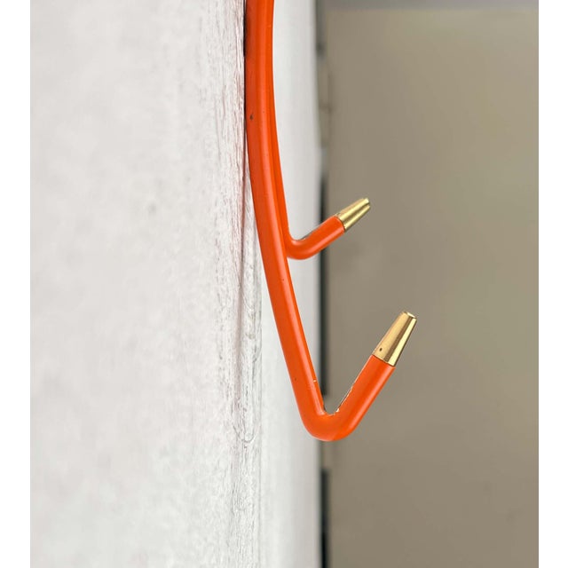 Mid-Century Modern German Wall Coat Rack, 1960s, Set of 5 For Sale - Image 9 of 18
