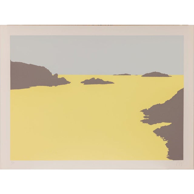 Offered as a complete four-print portfolio, this suite of original signed silkscreens by acclaimed Argentine-born,...