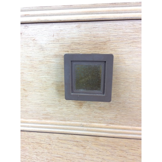 Mid Century Modern Nightstand With Drawer and Cabinet For Sale - Image 12 of 12