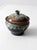 Vintage Handmade Pottery Bowl With Lid For Sale - Image 6 of 10