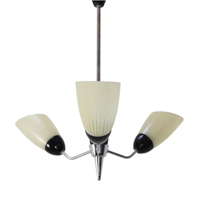 Mid-Century Ceiling Light from Drukov, 1960s For Sale