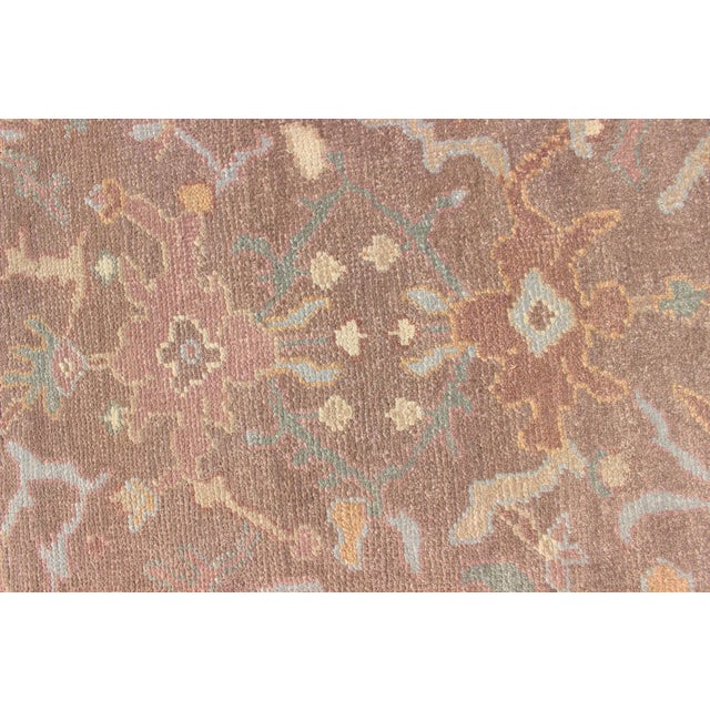 Keivan Woven Arts Large Hand-Knotted Wool Amritsar Rug 12'9 X 15'9 For Sale - Image 10 of 13