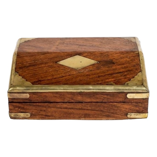 Wooden Trinket Box, 1930s For Sale