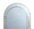 Vintage brass wall mirror realized in Italy in 1970s. Very Good condition.