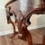 Late 19th Century Late 19th Century Antique Carved Rococo Style Rosewood Console Table For Sale - Image 5 of 10