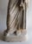 Italian Saint Sculpture in Carrara Marble, 20th Century For Sale - Image 4 of 7