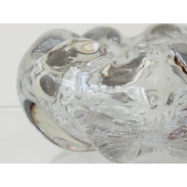 1920’s Italian Blown Glass Bowl Attributed to Ercole Barovier For Sale - Image 10 of 13