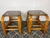 Mid-Century Modern Italian Bamboo and Rattan Side Tables with Smoked Glass, 1950s, Set of 2 For Sale - Image 14 of 18