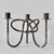 An iconic Swedish candlestick, model Vänskapsknuten (The Knot of Friendship), designed in 1938 by Austrian-Swedish...