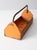 Metal Vintage Orange Metal Trug Basket Toolbox For Sale - Image 7 of 10