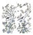 Gold Leaf Chinoiserie Hand-Painted Lavender Peony & Bird Wall Panels (Set of 2) For Sale