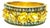 Bochic “Orient” Vintage Yellow Sapphire & Diamond Ring Set In 18K Gold & Silver For Sale