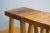 Lot of 3 Charlotte Perriand Pine wooden stools for 1800 Arcs. Square sitting. Four feet. Provenance: Residence The needle...