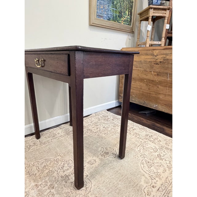 19th Century Single Drawer Side Table For Sale - Image 9 of 12