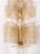 Grand Hotel Wall Sconce in Golden Murano Glass & Brass from Barovier & Toso, 1960s For Sale - Image 9 of 13