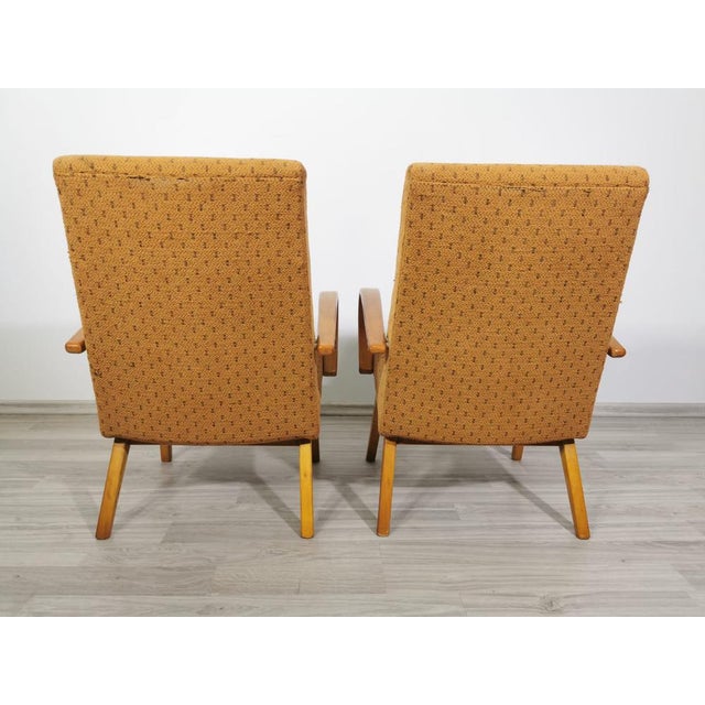 Set of Vintage Armchairs by Jaroslav Smidek, 1960s For Sale - Image 15 of 18