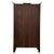 Brown Early 20th Century Antique Edwardian Walnut Wardrobe For Sale - Image 8 of 12