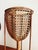 1910s Carved Fruitwood Plant Stand With Cane Basket For Sale - Image 9 of 12