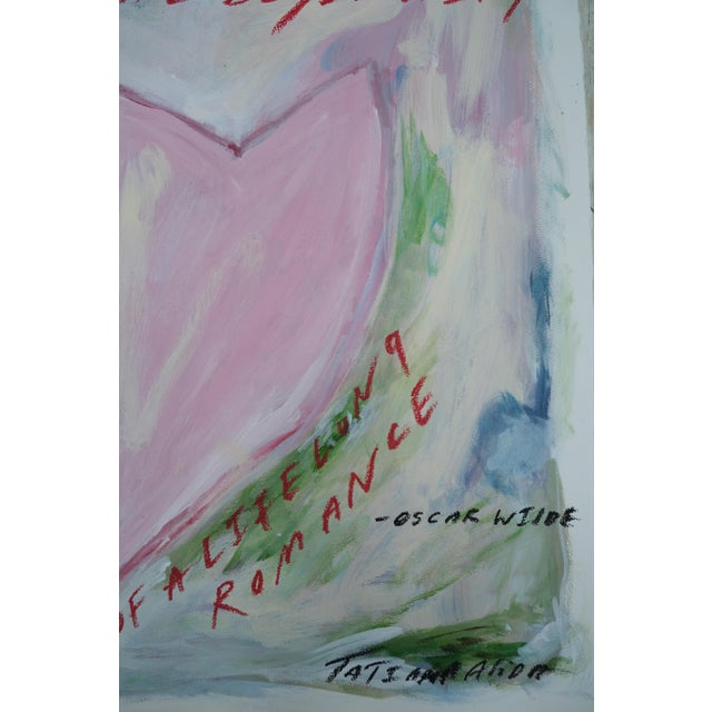 2020s To Love Oneself Is the Beginning of a Life Long Romance by Tatiana Alida - Limited Edition A2 Print For Sale - Image 5 of 8