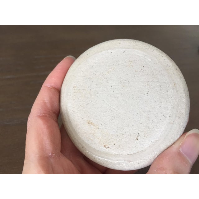 Douglas Studio Pottery Clay Mustard Pot With Jaguar Lid For Sale - Image 11 of 13