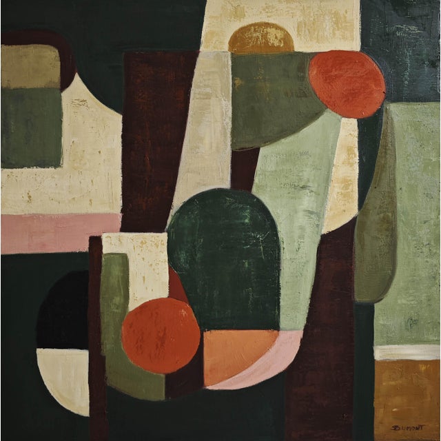 In Correspondances, Sophie Dumont develops a refined abstract composition in which geometric forms engage in a subtle...