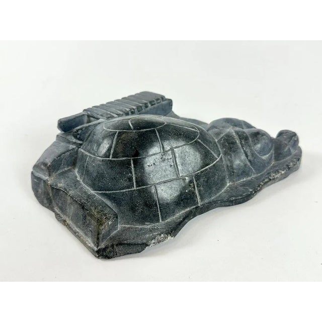 Canadian Inuit Woman Sculpture by Ann Markossie for Eskimo Art, 1970s For Sale - Image 4 of 10