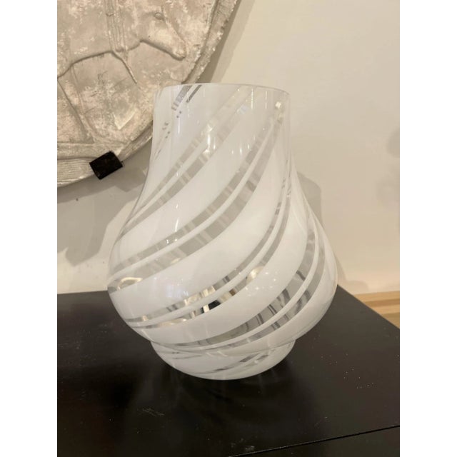 From the famous Murano glass works in Italy. European wiring which would have to be modified for USA.