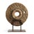 Stone Wheel on Iron Stand, 1890s For Sale - Image 7 of 7