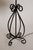 Large Scrollwork Metal Table Lamp For Sale - Image 6 of 8