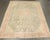 Textile Soft Green Antique Turkish Oushak - 8'3" x 11'2" For Sale - Image 7 of 9