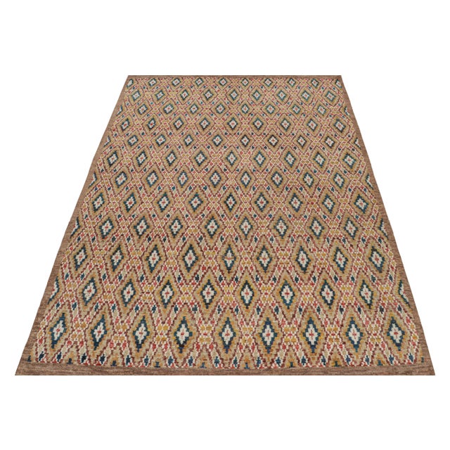 This 10x14 rug is a new addition to Rug & Kilim’s Moroccan rug collection. Hand-knotted in wool and silk, its design...