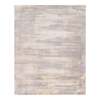 Pasargad Home Modern Ivory Area Rug- 5' 0" X 8' 0" For Sale