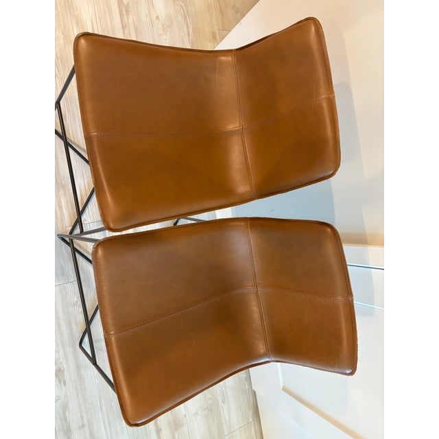 These are beautiful comfortable chairs. I love the saddle color but I ordered the wrong size for my counter.