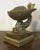Metal Antique 19th Century French Empire Gilt Bronze Dolphin & Sea Shell Inkwell For Sale - Image 7 of 13