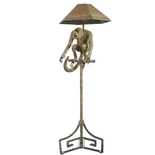 Mario Lopez Torres Monkey Floor Lamp For Sale - Image 12 of 12