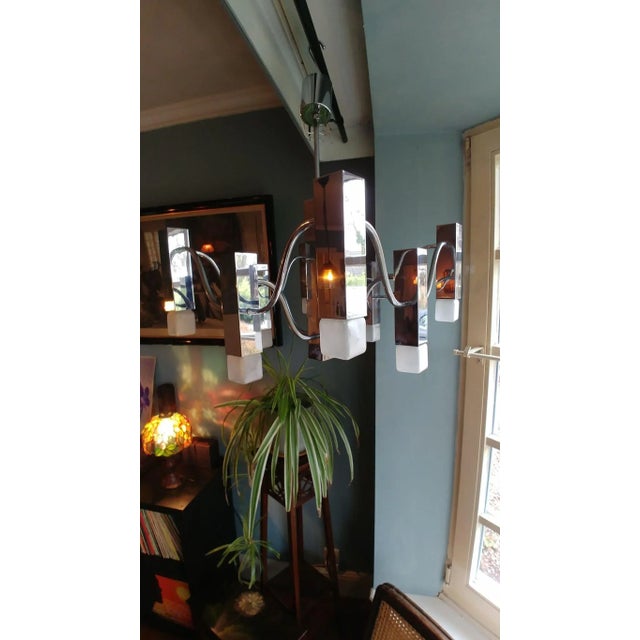 Ceiling Lamp by Gaetano Sciolari for Boulanger, 1970s For Sale - Image 14 of 15