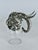 Vintage Frankli Wild Royal Selangor South African Figural Animal Shot Glasses 5 Pieces For Sale - Image 4 of 12