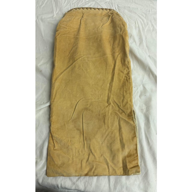 Textile Rare Antique Hand Embroidered Judaica Jewish Memorial Torah Mantel Scroll Cover For Sale - Image 7 of 7