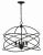 Anson 4-Light Contemporary Statement Chandelier For Sale - Image 9 of 9
