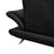 Rossini 2-Seater Sofa in Black Leather from Koinor For Sale - Image 10 of 16