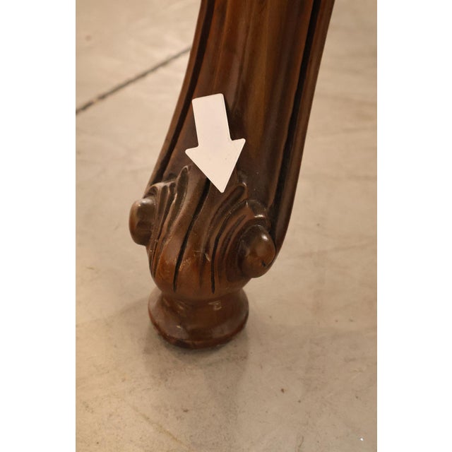 Karges French Louis XV Style Walnut Expandable Dining Table For Sale - Image 17 of 18