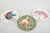 Hand-Decorated Faience Plates with Colourful Motifs, Mancioli, 1960s, Set of 5 For Sale - Image 3 of 6