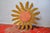 Wood Sun Mirror in Gilded Wood, France, 1960s For Sale - Image 7 of 8