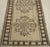 Mid 20th Century Vintage Turkish Oushak Runner, Hand-Knotted Wool Pile, Ivory & Green, 3' x 11' For Sale - Image 5 of 9