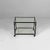Italian Modern Cart in Steel and Glass, 1970s For Sale - Image 3 of 11