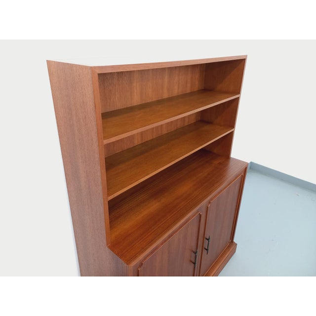 Vintage Teak Storage Bookcase, 1960s For Sale - Image 16 of 18
