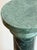 Postmodern Neoclassical Green Solid Marble Pedestal For Sale - Image 3 of 8