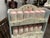 1990s Pfaltzgraff Tea Rose Wall Spice Rack With 12 Canisters with Shelf New Rare Complete Set For Sale In South Bend - Image 6 of 18