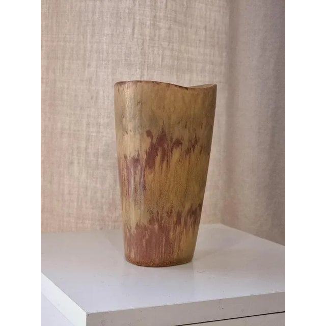 Antique Stoneware Vase by Gunnar Nylund for Rörstrand, 1950ss For Sale - Image 13 of 14